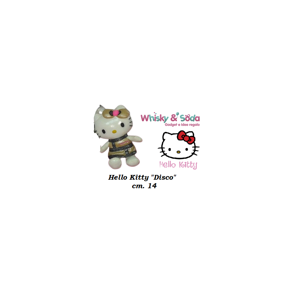 Hello Kitty Peluche - Borsa e fiocco arancione